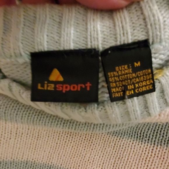 Vtg Liz Claiborne sweater - Picture 7 of 8